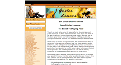 Desktop Screenshot of best-guitar-lessons.net